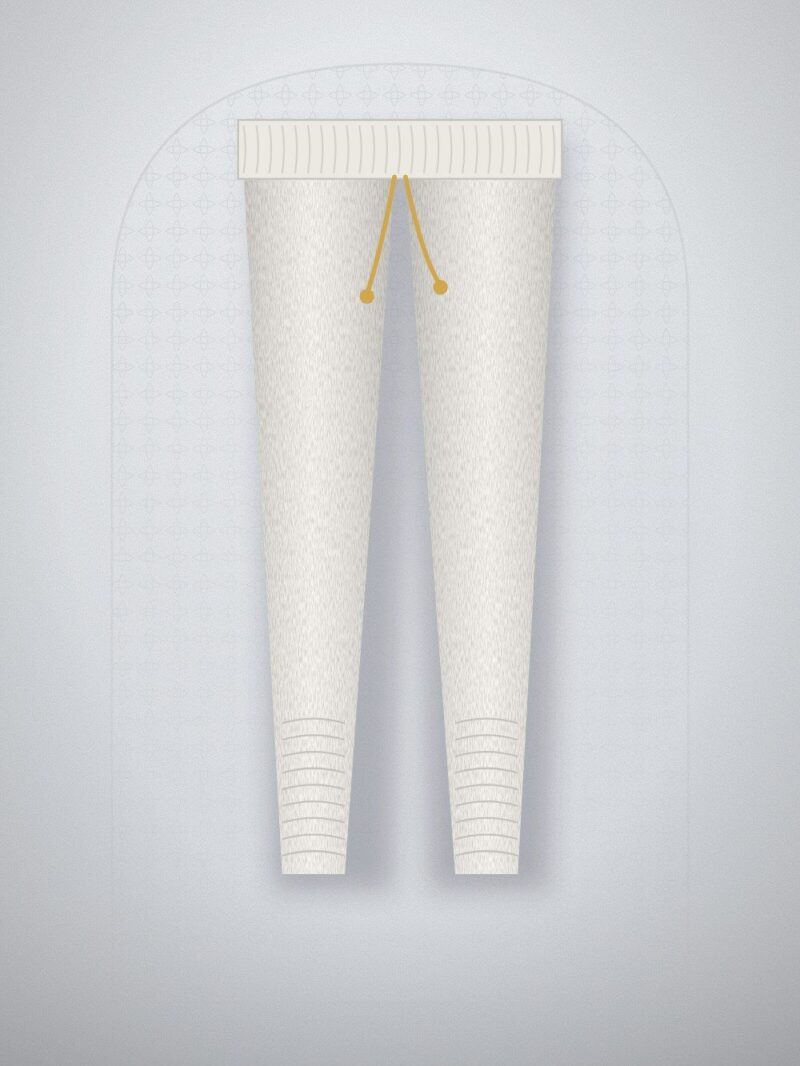 Taanbaan White Churidar